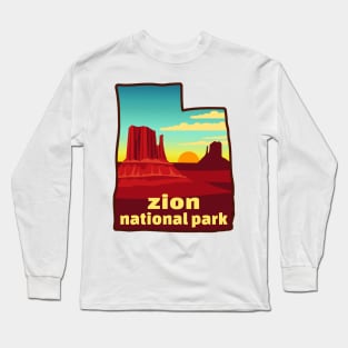 Zion National Park Utah Long Sleeve T-Shirt